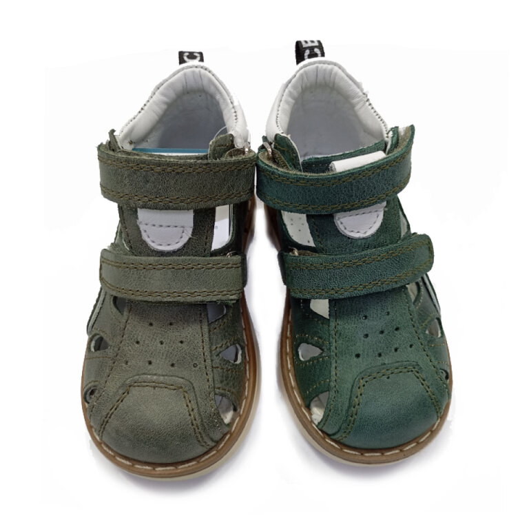 УЦЕНКА! Босоножки Анатомические детские Ortomedica 1036-04 (один из пары потерял цвет) размер 22