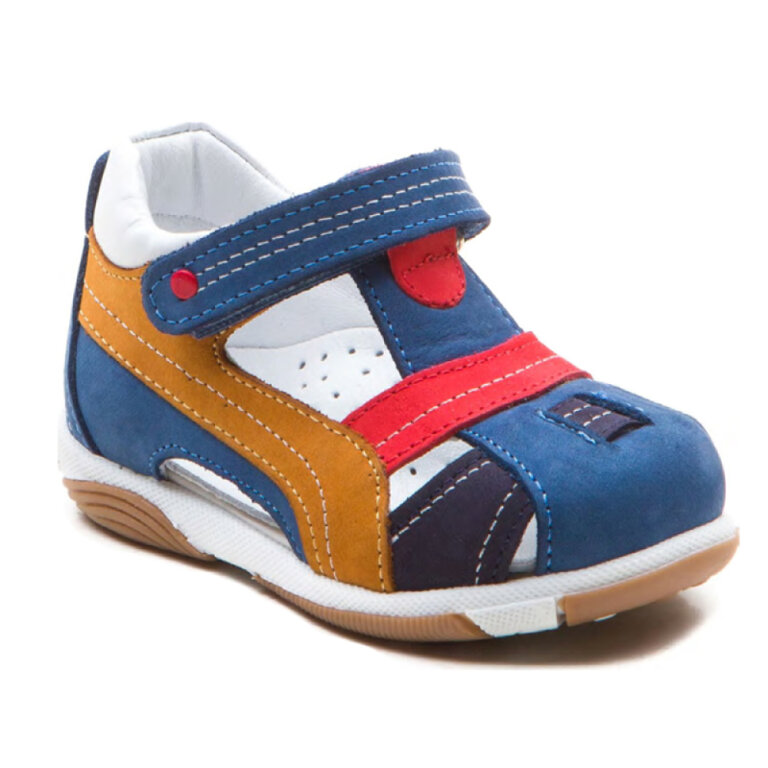 УЦЕНКА! Детские Анатомические босоножки Ortomedica 125-05 (производственный брак - разный орнамент) размер 21