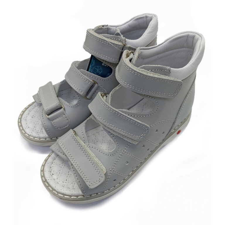 УЦЕНКА! Босоножки Анатомические детские Ortomedica 135-01 (обувь в паре имеет разный размер) размер 28