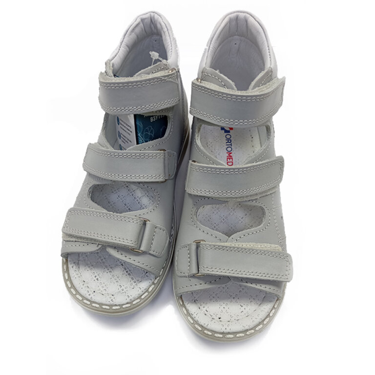 УЦЕНКА! Босоножки Анатомические детские Ortomedica 135-01 (обувь в паре имеет разный размер) размер 28