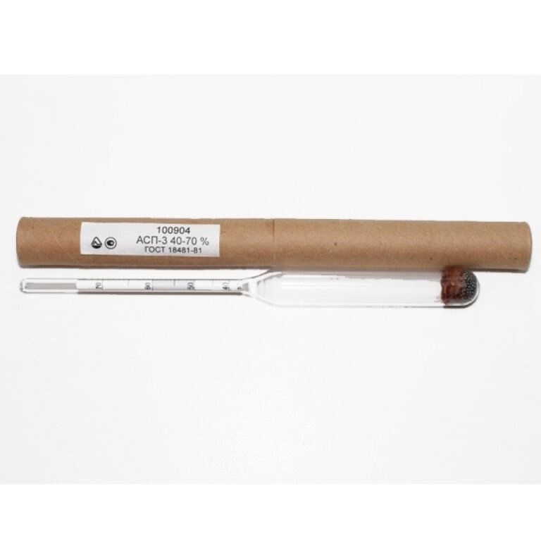 Ареометр АСП-3 40-70 д/спирта