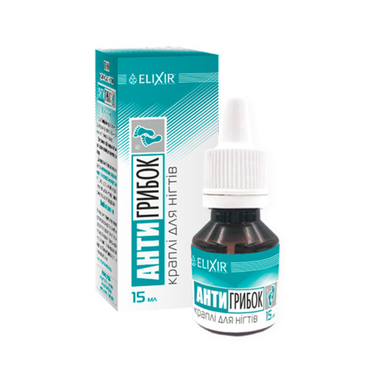 Краплі для нігтів Еліксір АнтиГрибок 15 мл