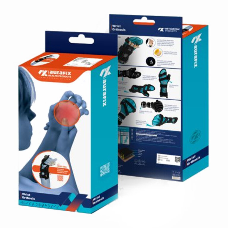 Термопластическая шина для руки и пальцев (сгибание) Aurafix ORT-09А