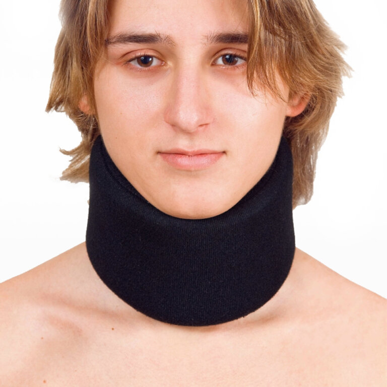 Бандаж для шийного відділу Реабілітімед 2В-1 чорний