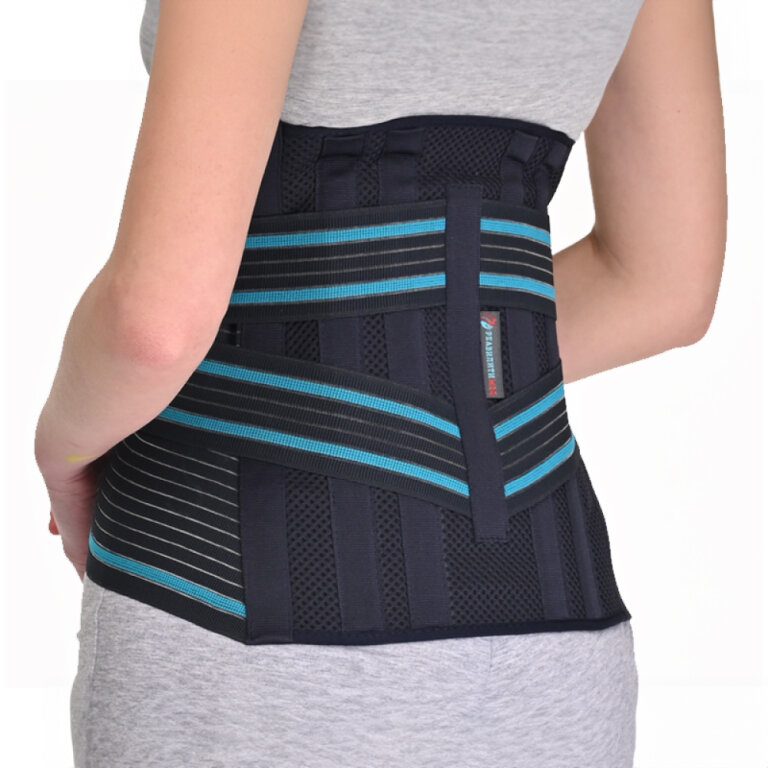 Корсет пояснично-крестцовый "Люмбо" Реабилитимед Л-4М-3 COMFORT графит