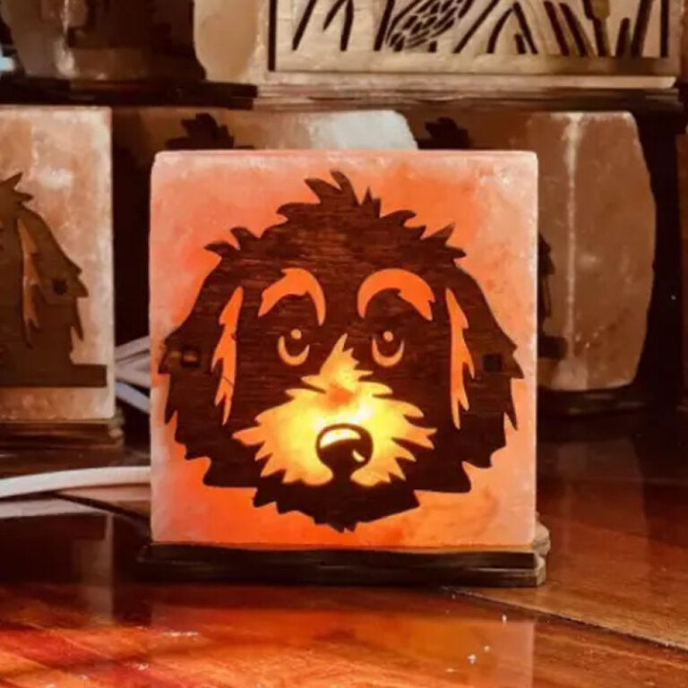 Соляна лампа «Песик» 1 кг