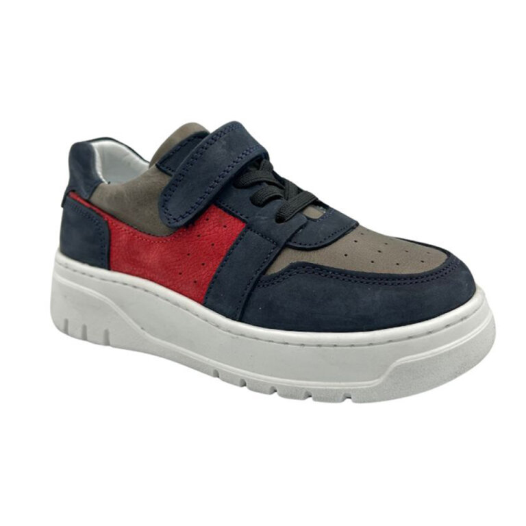 УЦІНКА! Анатомічні кросівки Ortomedica ORTM 5 сині-червоні (один з пари втратив колір) розмір 36