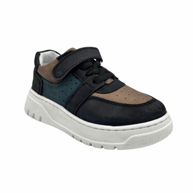 УЦІНКА! Дитячі Анатомічні кросівки Ortomedica ORTM 4 чорні-хакі (один з пари втратив колір) розмір 30