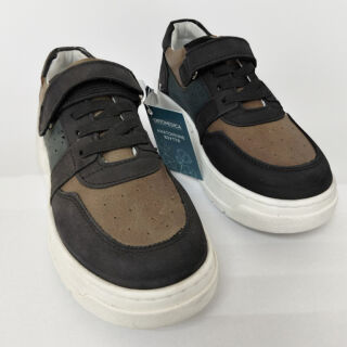 УЦІНКА! Дитячі Анатомічні кросівки Ortomedica ORTM 4 чорні-хакі (один з пари втратив колір) розмір 30