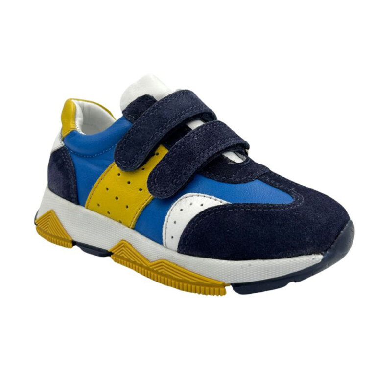 УЦІНКА! Дитячі Анатомічні кросівки Ortomedica 02-05 синьо-блакитні (один з пари втратив колір) розмір 36