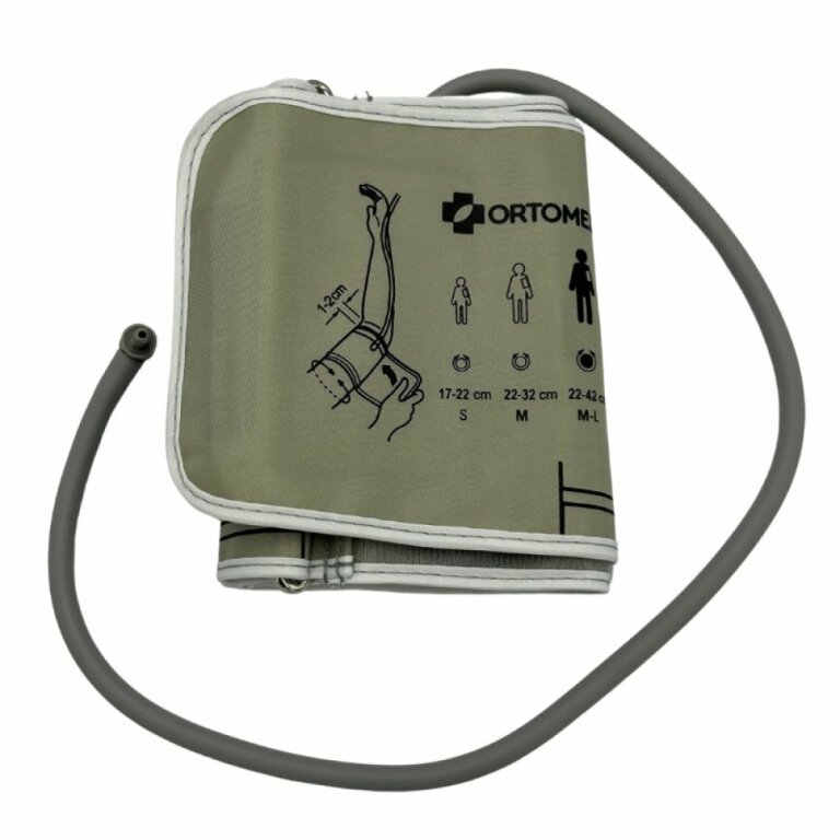 Манжета до вимірювачів артеріального тиску 22-42 см Ortomedica Plus MED22423 на одну трубку, з кільцем