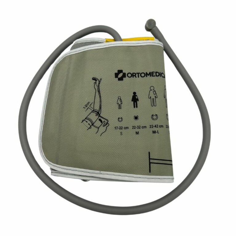 Манжета до вимірювачів артеріального тиску 22-32 см Ortomedica Plus MED22323 на одну трубку, з кільцем