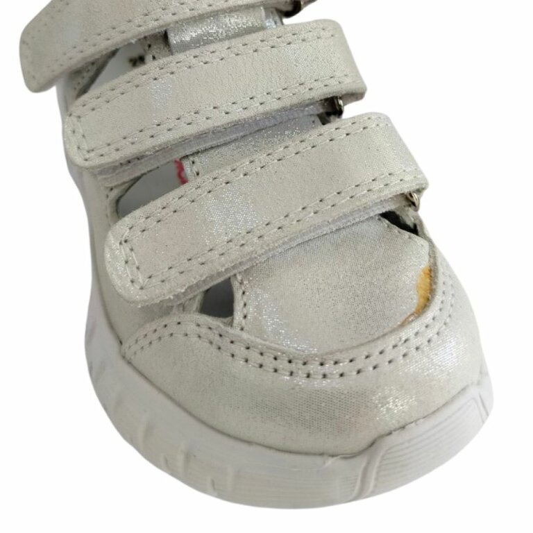 УЦІНКА! Дитячі Анатомічні літні кросівки Ortomedica 1092-12 срібні