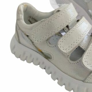 УЦІНКА! Дитячі Анатомічні літні кросівки Ortomedica 1092-12 срібні