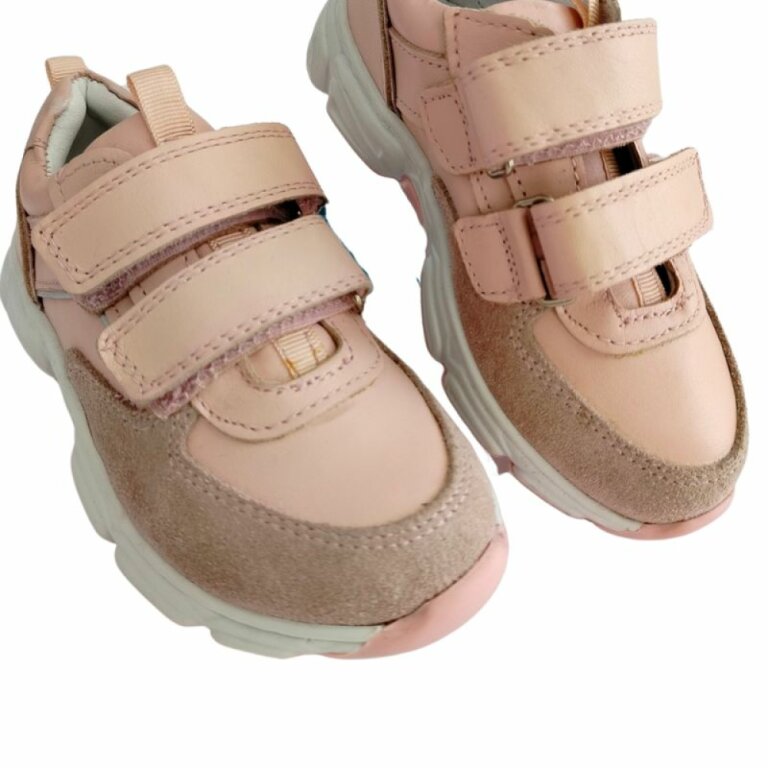 УЦІНКА! Анатомічні кросівки дитячі Ortomedica 1002-02 пудра (пятна клею) розмір 26