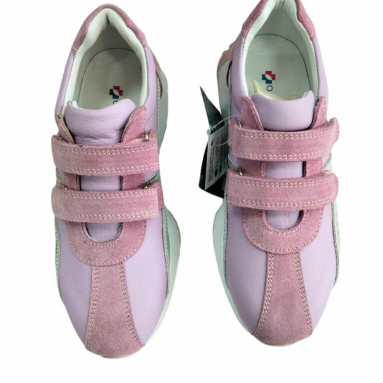 УЦІНКА! Анатомічні кросівки дитячі Ortomedica 06-07 рожеві (один з пари втратив колір) розмір 35