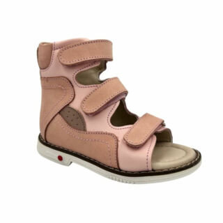 УЦІНКА! Анатомічні босоніжки дитячі Ortomedica 2801 пудрові (один з пари втратив колір) розмір 32