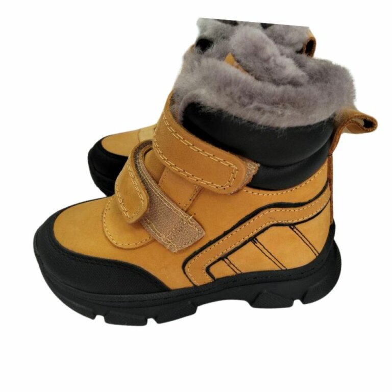 УЦІНКА! Дитячі Анатомічні черевики з хутром Ortomedica 364-01 (один з пари втратив колір) розмір 27