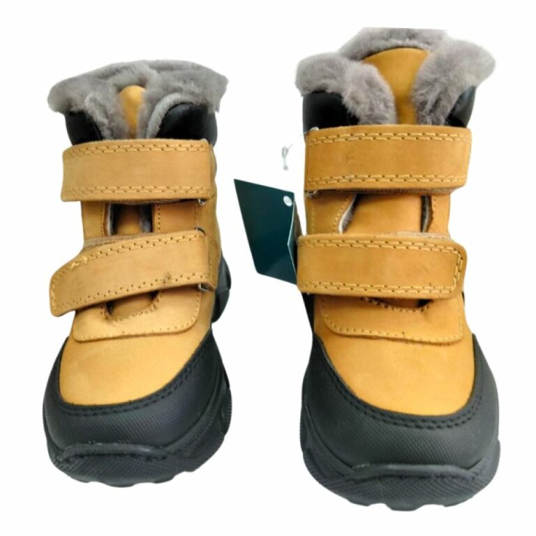 УЦІНКА! Дитячі Анатомічні черевики з хутром Ortomedica 364-01 (один з пари втратив колір) розмір 27