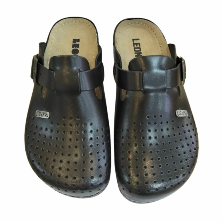 УЦІНКА! Анатомічні тапочки-сабо чоловічі Leon 700М коричневі (взуття в парі має різний розмір) розмір 43