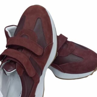 УЦІНКА! Анатомічні кросівки дитячі Ortomedica 09-07 бордові (один з пари втратив колір) розмір 36