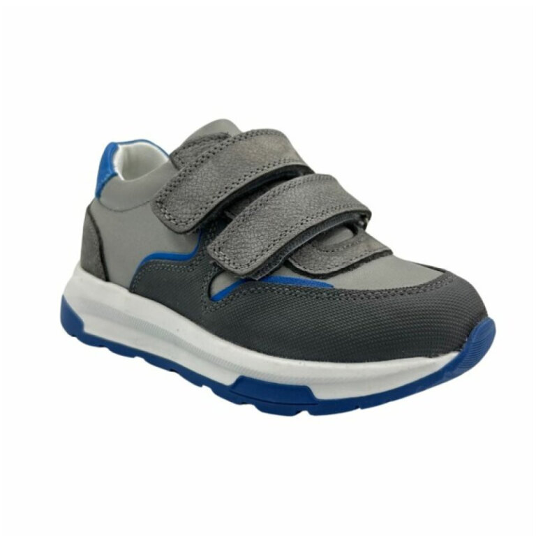 УЦІНКА! Дитячі Анатомічні кросівки Ortomedica 24Y20-03 сіро-блакитні (взуття в парі має різний розмір) розміри 33/34