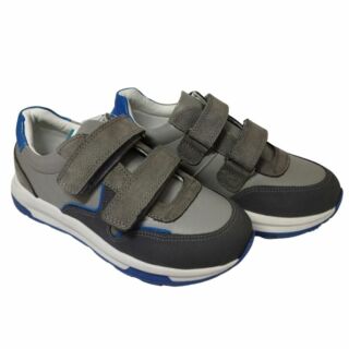 УЦІНКА! Дитячі Анатомічні кросівки Ortomedica 24Y20-03 сіро-блакитні (взуття в парі має різний розмір) розміри 33/34