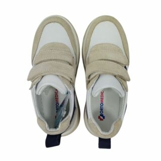 УЦІНКА! Дитячі Анатомічні кросівки Ortomedica ORTM 7 бежево-сині (один з пари втратив колір) розмір 29