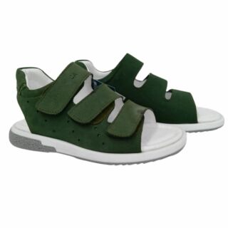 УЦІНКА! Анатомічні босоніжки дитячі Ortomedica 2748 хакі, 3 липучки (пляма клею) розмір 33