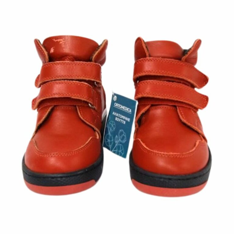УЦІНКА! Дитячі Анатомічні черевики демісезон Ortomedica 112-01 (дефект язичка - потертість) розмір 26