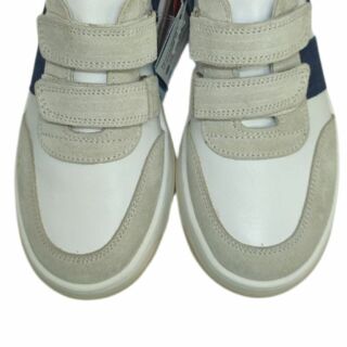 УЦІНКА! Дитячі Анатомічні кросівки Ortomedica ORTM 7 бежево-сині (дефект на носку - дірочки) розмір 33