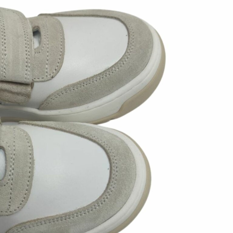 УЦІНКА! Дитячі Анатомічні кросівки Ortomedica ORTM 7 бежево-сині (дефект на носку - дірочки) розмір 33