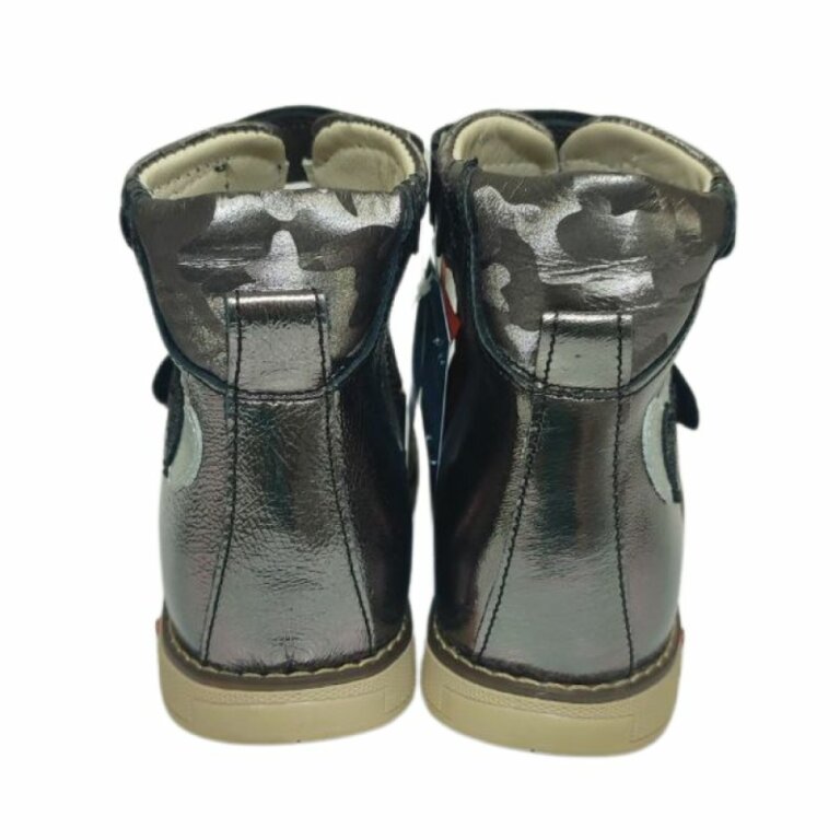 УЦІНКА! Дитячі Анатомічні босоніжки Ortomedica 2800 металік (задня частина взуття відрізняються) розмір 29