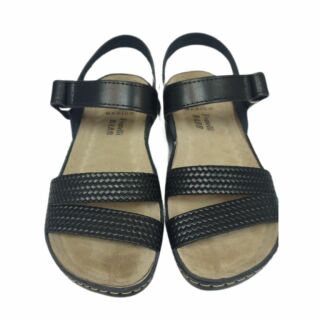 УЦЕНКА! Анатомические босоножки Fratelli Babb D-247 черные (следы после примерки на стельке) размер 37