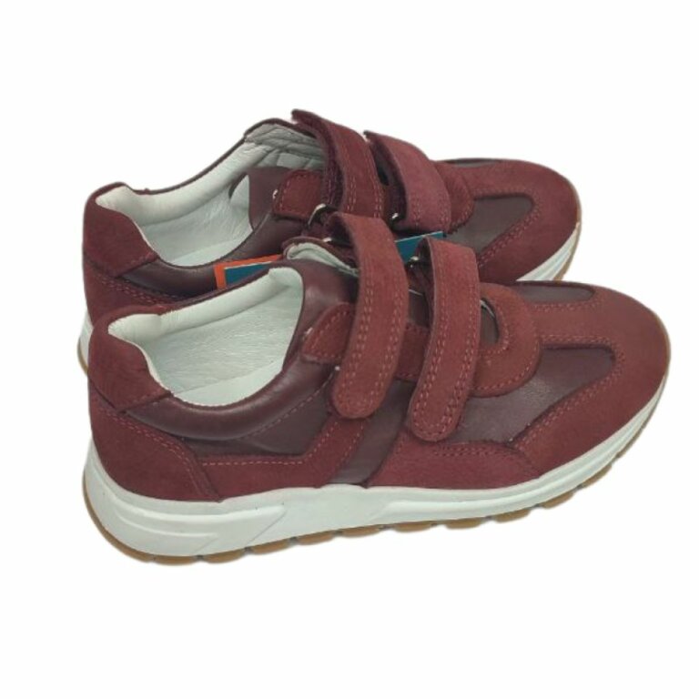 УЦІНКА! Анатомічні кросівки дитячі Ortomedica 09-07 бордові (один з пари втратив колір) розмір 29