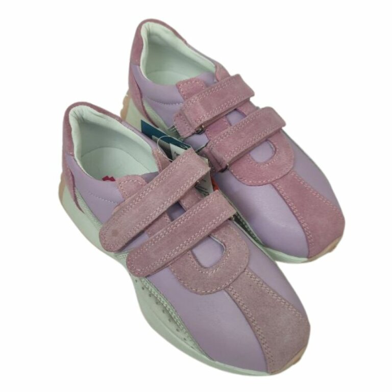 УЦІНКА! Анатомічні кросівки дитячі Ortomedica 06-07 рожеві (один з пари втратив колір) розмір 33