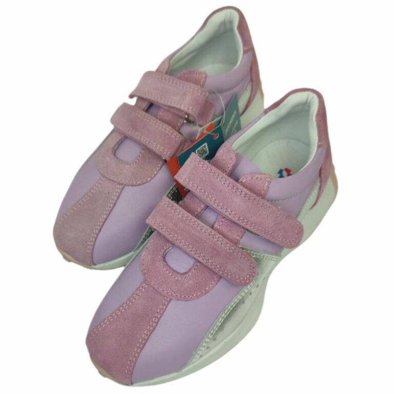 УЦІНКА! Анатомічні кросівки дитячі Ortomedica 06-07 рожеві (один з пари втратив колір) розмір 33