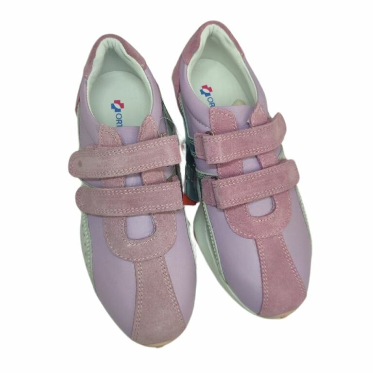 УЦІНКА! Анатомічні кросівки дитячі Ortomedica 06-07 рожеві (один з пари втратив колір) розмір 33