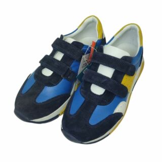 УЦІНКА! Дитячі Анатомічні кросівки Ortomedica 02-05 синьо-блакитні (один з пари втратив колір) розмір 35