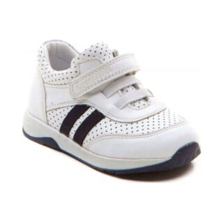 УЦІНКА! Кросівки Анатомічні дитячі Ortomedica 101-05 білі (потертості на шкірі, тріщини) розмір 19