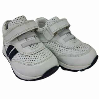 УЦІНКА! Кросівки Анатомічні дитячі Ortomedica 101-05 білі (потертості на шкірі, тріщини) розмір 19