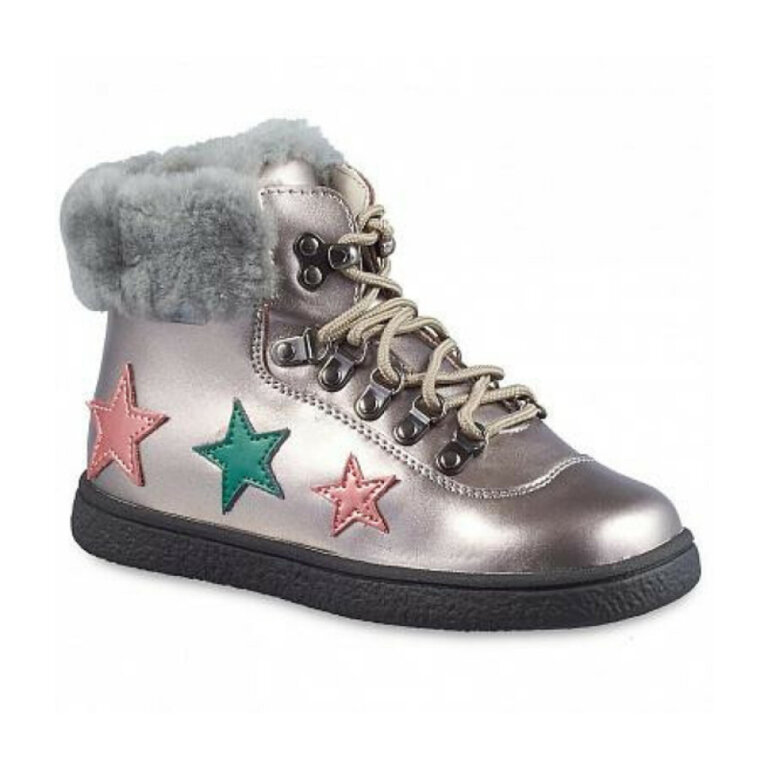 УЦІНКА! Дитячі черевики ORTMANN GLENN 7.36.2-silver/stars