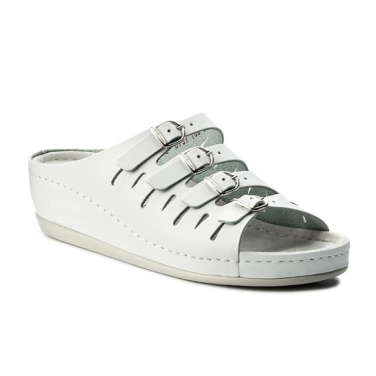 УЦІНКА! Жіночі Анатомічні сандалі Berkemann Hassel 00737-white (один з пари втратив колір) розмір 4 (37)