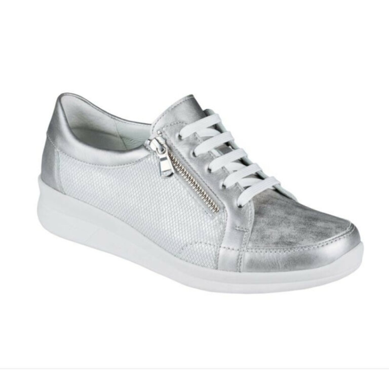 УЦІНКА! Кросівки жіночі Berkemann KENZA, арт. 05401-dusty silver/glitter (один з пари втратив колір) розмір 4 (37)