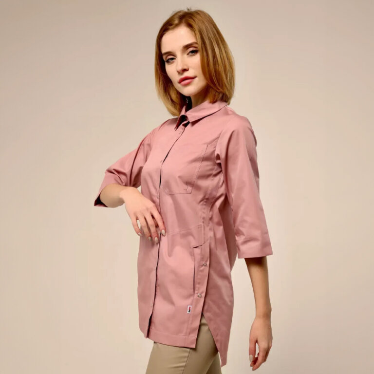 Куртка котонова жіноча TopLine Навара румянцевий 112 (3/4)