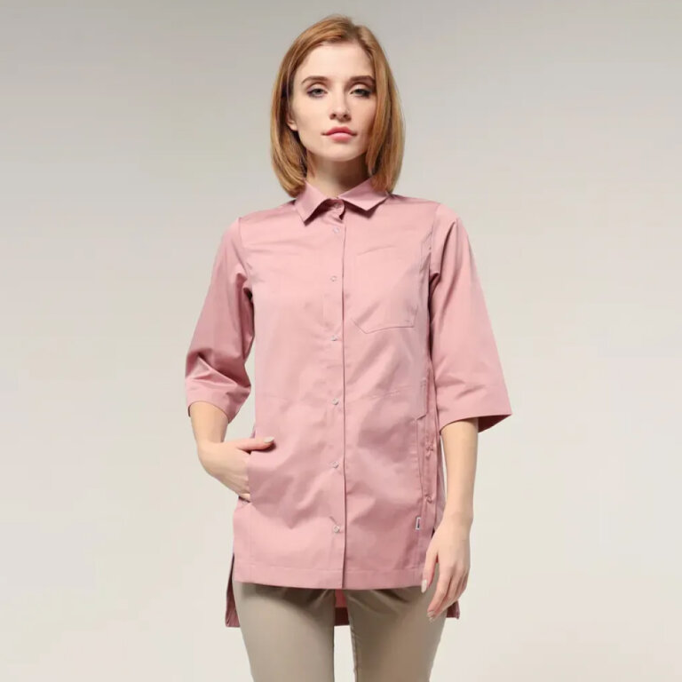 Куртка котонова жіноча TopLine Навара румянцевий 112 (3/4)