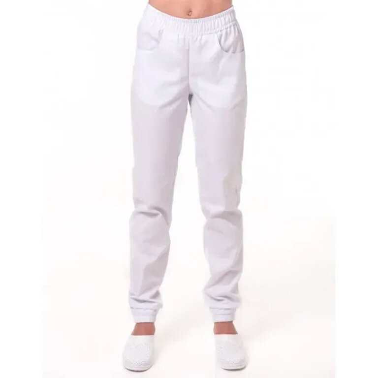 Брюки котоновые женские TopLine Парма белый 01