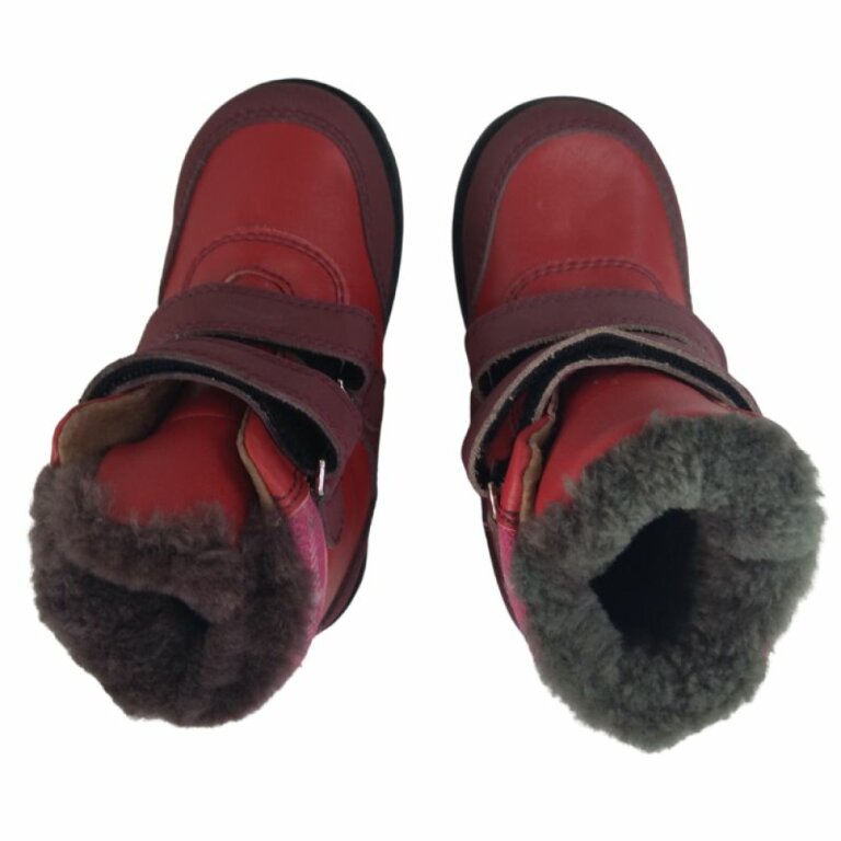 УЦІНКА! Дитячі зимові Анатомічні черевики ORTMANN Kids Bela 7.14.2 бордовий (один з пари втратив колір) розмір 28