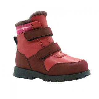 УЦІНКА! Дитячі зимові Анатомічні черевики ORTMANN Kids Bela 7.14.2 бордовий (один з пари втратив колір) розмір 28