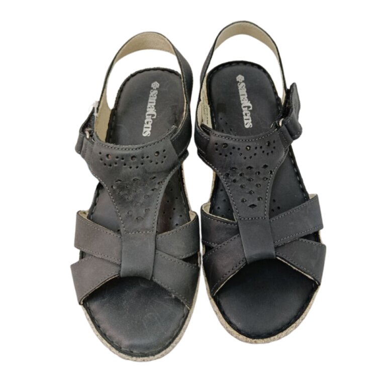 УЦІНКА! Взуття Анатомічне Sanagens арт. 39128-2-grey/brown (один з пари втратив колір) розмір 37